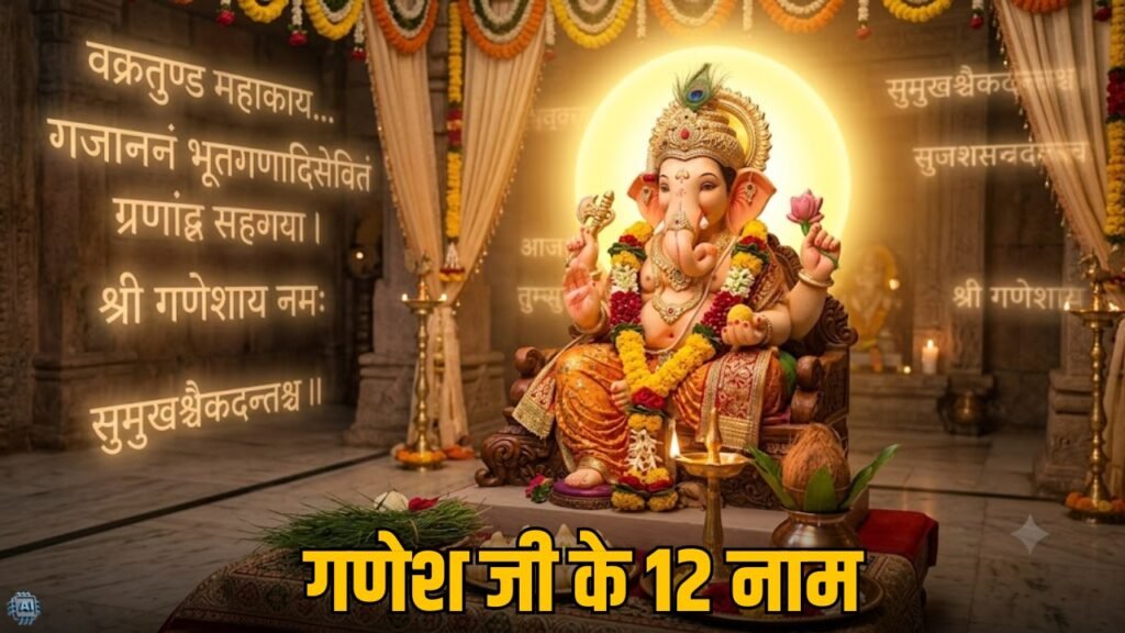 श्री गणेश के 12 नाम